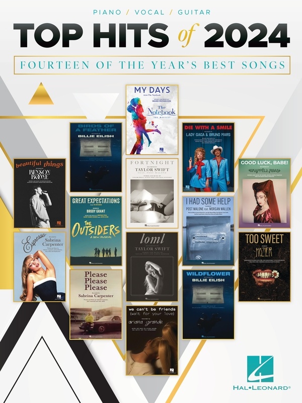 Top Hits of 2024 Hal Leonard Australia